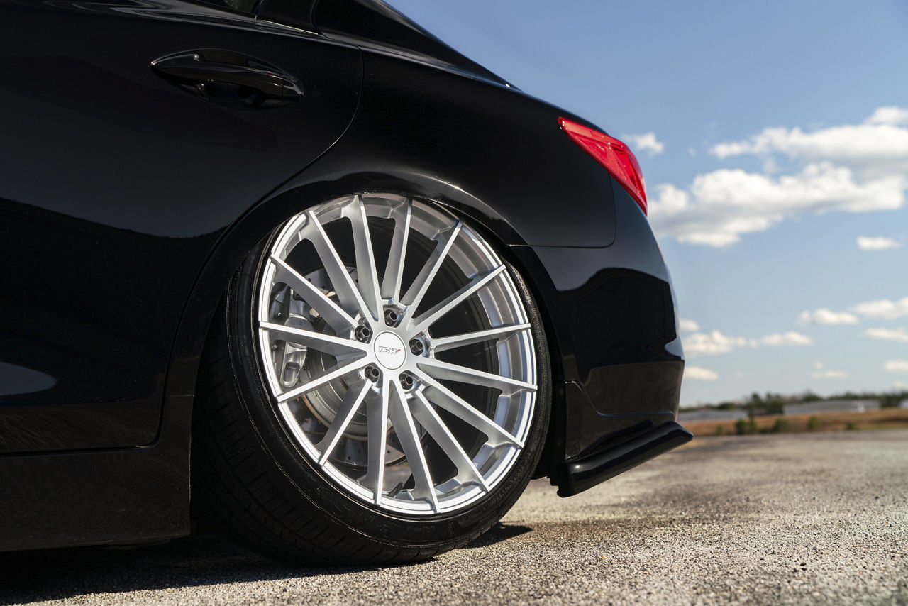 2023 Infiniti Q50S - TSW GOODWOOD - Silver | TSW Alloy Wheels
